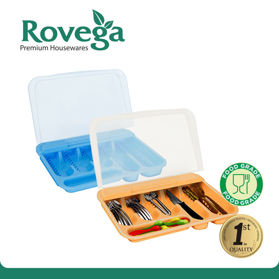 Rovega Tempat Sendok Premium Cutlery Set Food Grade HCT-3000