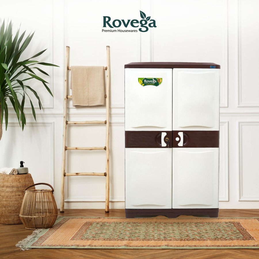 Rovega Colby Lemari Plastik Kabinet 2 Pintu Food Grade RLC-1010-image