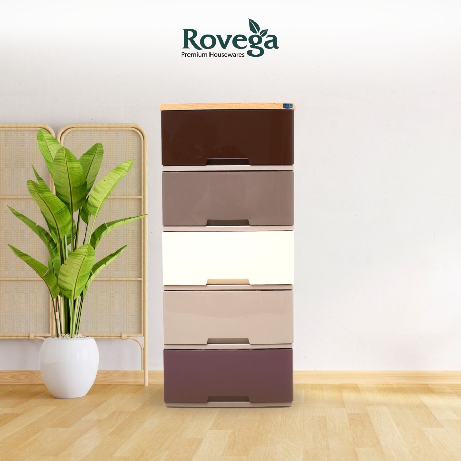 Rovega Kabinet / Lemari Plastik 5 Susun Magnum CMG-537WIMD-image